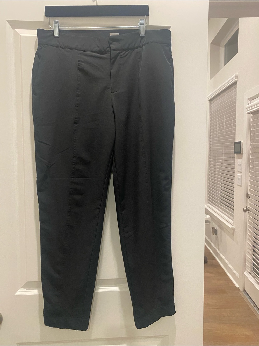 Mondetta Women's Straight Leg Stretch Pants in Black